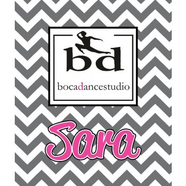 Boca Dance Logo Blanket