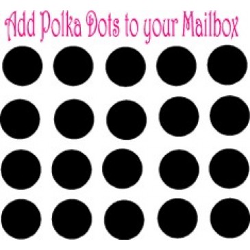 Mailbox Polka Dots