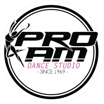 Pro AM Dance Car Sticker 
